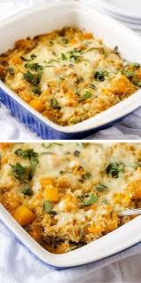 Butternut Squash Quinoa Casserole Recipe Vegetarian Casserole Vegetarian Casserole Healthy Butternut Squash Casserole
