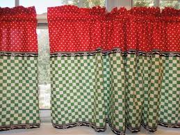 retro kitchen curtains 1950s diner