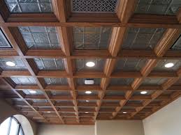Woodgrid Coffered Ceilings By Midwestern Wood Products Co Wood Coffered Ceilings Basement Ceiling Coffered Ceiling Coffered Ceiling Design