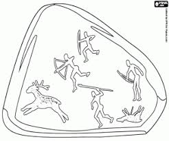 Colora Scena Di Caccia Presso La Preistoria Preistoria Storia Insegnare Storia