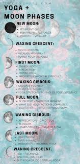 Moon Phases Yoga Flow With The Energy Spiritual Yoga Yoga At Home New Moon Rituals