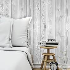Vintage White Wood Wallpaper Peel Stick Repositionable Etsy In 2021 Wood Wallpaper Bedroom White Wood Wallpaper Wood Wallpaper