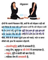 Gomukhasana Yoga Facts Wellness Yoga Easy Yoga Workouts