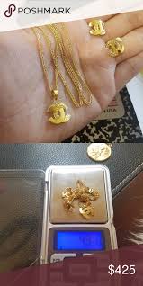 18k Real Saudi Gold Necklace Set Pawnable 18k Real Saudi Gold Necklace Set Weight 4 9 Grams Jewelry Gold Necklace Set Necklace Set Gold Necklace