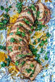 Just season and bang into the oven while pork tenderloin is often sold in individual packages in the meat section of the grocery store. The Best Baked Garlic Pork Tenderloin Recipe Ever