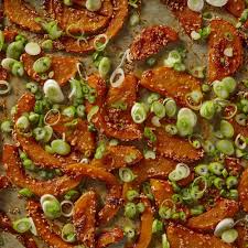 Gochujang And Sesame Roasted Winter Squash Recipe Winter Squash Recipes Squash Recipes Roasted Squash