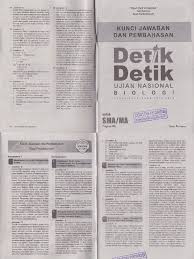 Pembahasan Buku Detik Detik Un Biologi Untuk Program Ipa