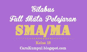 Silabus K13 Bahasa Inggris Peminatan Kelas 12 Semester 1 Dan 2 Revisi 2020 Rencana Pembelajaran Kurikulum Matematika