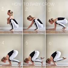 Baby Crow Pose Yoga Poses Ashtanga Yoga Vinyasa Yoga