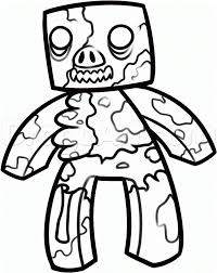 Minecraft Coloring Pages Zombie Pigman Minecraft Coloring Pages Dragon Coloring Page Minecraft Ender Dragon