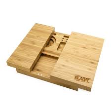 Raw Triple Flip Magnetic Bamboo Rolling Tray Tray Super Strong Magnets Cool Things To Buy