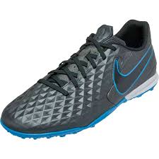 Nike Tiempo Legend 8 Academy Tf Black Black With Blue Hero Soccerpro Nike Turf Shoes Nike Classic