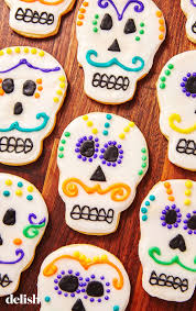 Day Of The Dead Cookies Will Absolutely Kill You Recipe Halloween Cookies Halloween Cookie Recipes Healthy Halloween Treats