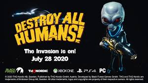 I had incredible time with this game on ps2 and now on ps4 its even better the statue is dank. Destroy All Humans Release Date Trailer Youtube