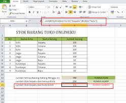 Belajar Rumus Excel Sum Sumif Sumifs Lengkap Update Informasi Menarik