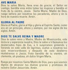 2 Oraciones Del Santo Rosario Rosary Prayers Catholic Praying The Rosary Catholic Inspirational Prayers
