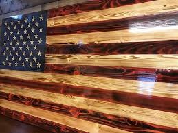 The Beauty Of Burned And Stained Wood American Flag Wood Woodworking Projects Wood Projects