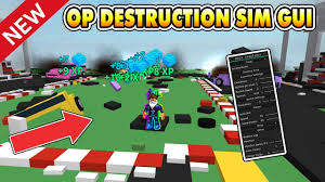 New Op Script In Destruction Simulator Unlimited Coins Roblox Youtube