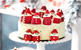 This Adorable Santa Claus And Sprinkles Ice Cream Cake Recipe Is Sure To Delight Your Kids At Chris Ice Cream Cake Christmas Ice Cream Cake Christmas Ice Cream