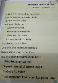 Tentukanlah Rima Setiap Bait Pada Puisi Tersebut Brainly Co Id