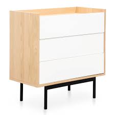Huston Natural Wooden 3 Drawer Chest White Drawers Interior Secrets White Drawers White Chests 3 Drawer Chest