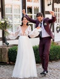 Eine hochzeit, drei kleider ende august chryssanthi kavazi: Die Schone Chryssanthi Kavazi Heiratet Zweimal In Einem Jahr B Z Berlin