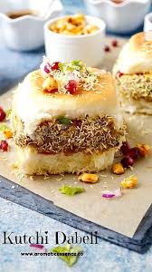 Dabeli Kutchi Dabeli Dinner Rolls Stuffed With A Spiced Sweet And Tangy Potato Mixture Street Food Chaat Recipe Indian Food Recipes Vegetarian
