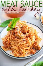 Meat Sauce With Easy Homemade Ground Turkey Sausage Recipe Meat Sauce Ground Turkey Spaghetti Ground Turkey Sausage