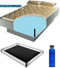 Super Single 48x84 2000 Zipper Waterbed Mattress Cover W 12 Mil Pro Max Water Bed Safety Liner 4oz Premium Clea Water Bed Mattress Water Bed Mattress Covers