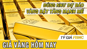 Gia Vang Mới Nhất Hom Nay Ngay 8 Thang 5 2020 đung Như Dự Bao Vang Bật Tăng Mạnh Mẽ Fbnc Youtube
