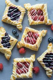 Berry And Cream Cheese Puff Pastries Step By Step Photos Foodtasia Recipe Puff Pastry Recipes Dessert Puff Pastry Desserts Pastries Recipes Dessert