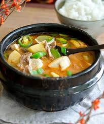 Beef Doenjang Jjigae Korean Soy Bean Paste Stew With Beef Recipe Soybean Paste Recipe Beef Recipes Stew Recipes
