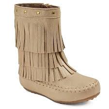 Toddler Girls Skyler Fringe Moccasin Boots Cat Jack Target Fringe Moccasin Boots Moccasin Boots Girls Moccasin Boots