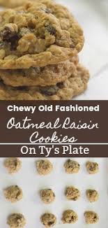 Old Fashioned Oatmeal Raisin Cookies Recipe Oatmeal Raisin Cookies Chewy Soft Oatmeal Raisin Cookies Oatmeal Raisin