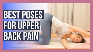 5 Min Yoga For Upper Back Pain Flexibility Youtube