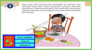Jawaban Soal Buku Tema 9 Kelas 5 Halaman 129 130 131 132 133 134 135 136 Buku Kurikulum Kunci