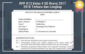 Pin Di Rpp Kls 4