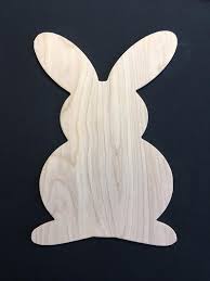 Rabbit Cutout Rabbit Wood Blank Bunny Cutout Bunny Wood Etsy In 2020 Wood Wreath Wood Ornaments Wood Cutouts