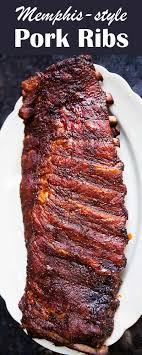 Memphis Style Pork Ribs Recipe Simplyrecipes Com Recipe Rib Recipes Pork Rib Recipes Pork Ribs
