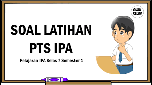 Soal Latihan Pts Ipa Penilaian Tengah Semester Pelajaran Ipa Kelas 7 Semester 1 Youtube