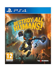 Use psychokinesis to send enemies flying or bombard them with random objects. Playstation 4 Destroy All Humans Very Co Uk