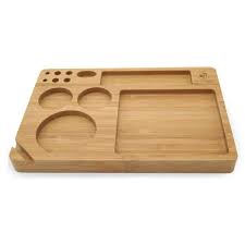 Bamboo Rolling Tray 9 X 6 Tray Bamboo Cnc Wood