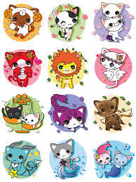 Cute Cat Zodiac Zodiac Zodiac Signs Astrology Zodiac