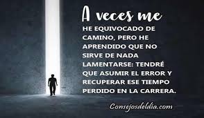 Frases Con Imagenes Lindas Error Y Tiempo Perdido Frases Frases Con Imagenes Frases De Superacion