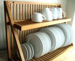 kitchen cabinet with plate rack kitchen