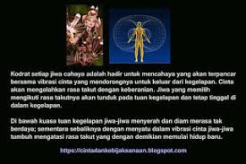 Cinta Dan Kebijaksanaan Kodrat Jiwa Cahaya Bercahaya Buah Benih