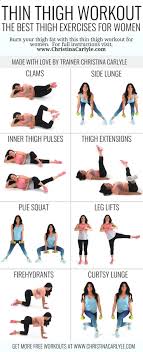 Easy Yoga Workout Thin Thigh Workout The Best Thigh Exercises For Women Christina Carl Thigh Exercises For Women Best Thigh Exercises Thin Thighs Workout