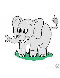 Disegno Di Elefante A Colori Per Bambini Gratis Disegnidacolorareonline Com Disegno Di Elefante Disegni Libri Da Colorare