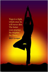 Tree Yoga Pose Inspirational Quote Poster By Bks Iyengar 24x36 Etsy In 2020 Kundalini Yoga Poses Yoga Help Iyengar Yoga