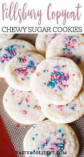 Soft Chewy Sugar Cookies That Tastes Just Like Pillsbury A Quick Under 30 Minute Cooki Chewy Sugar Cookies Chewy Sugar Cookie Recipe Sugar Cookie Recipe Easy